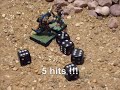 V�deo Warhammer Battle Royale Report fight 10 - Saurus vs Human