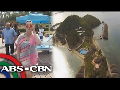 Kris tours Huma resort in Palawan
