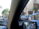 View of Italy by car