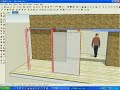 SketchUp Tutorial: How to make silding door animation SketchUp Tutorial: How to make silding door animation
