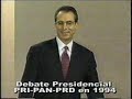 debate presidencial en 1994 entre pri pan prd  parte 01 