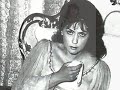 virginia zeani is accompanied in the final scene of the opera by luigi infantino as alfredo and antonio boyer as giorgio in an italian radio transmission from rai in 1965
   .  the photographs show alfredo kraus and peter glossop, and  the paintings are from london performances in 1962.