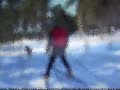 Nilak y Manel practican Skijoring