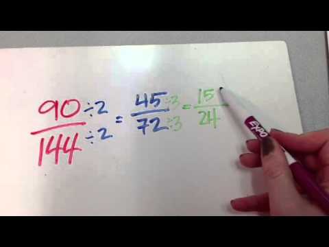 how to reduce fractions