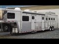 2005 Bloomer 4 Horse Slant w/ 19ft. Live In Quarters