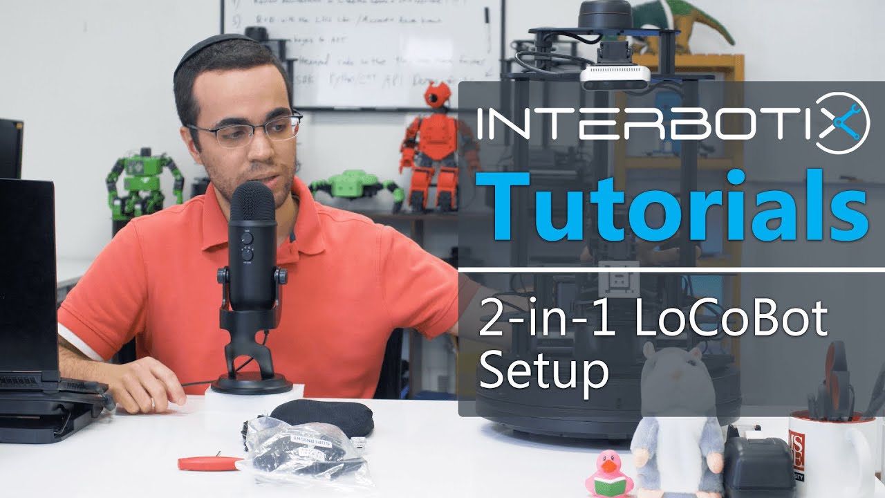 Interbotix Tutorials: LoCoBot | 2-in-1 LoCoBot Setup