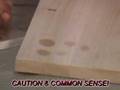 WOODWORKING - Remove a Dent from Wood