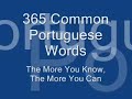 365 Common Portuguese Words - 164/171