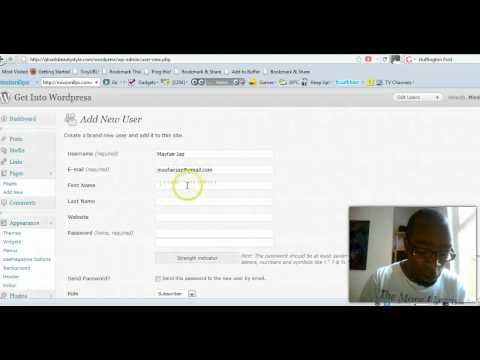 Creating a Multi User Blog with Wordpress