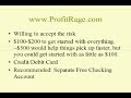 ProfitRage.com - Video 4: What you will need