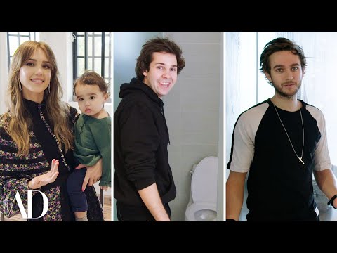Inside 16 Celebrity Bathrooms (Jessica Alba, David Dobrik & More) | Open Door | Architectural Digest Inside 16 Celebrity Bathrooms (Jessica Alba, David Dobrik & More) | Open Door | Architectural Digest