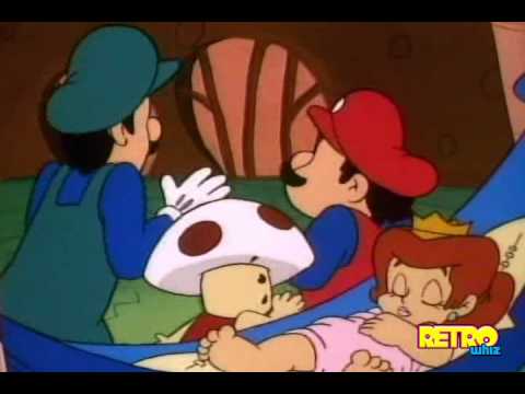 Super  Birthday Party on Super Mario Bros  Super Show Cartoon   Episode  21  Full Episode  1989