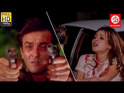 Sanjay Dutt Planning to Kill Mahima Chaudhry & Chandrachur Singh | Daag the fire | Hindi Action Film