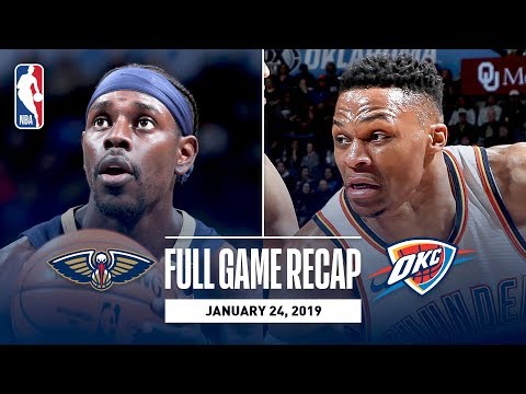 Video: Full Game Recap: Pelicans vs. Thunder | Westbrook Records Monster Triple-Double