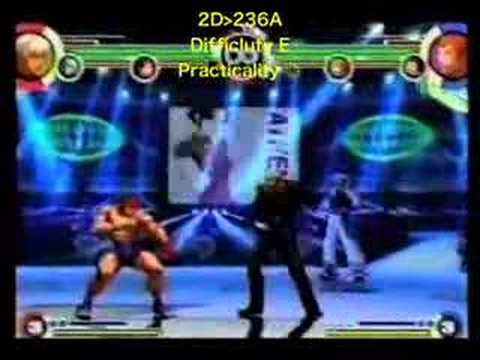 KOF XI K' solo combo