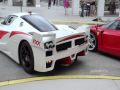 FERRARI FXX Start Up, Rev, And Accelerate -INSANLEY LOUD