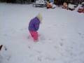 videos de Maeve playing in the snow