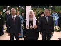 Патриарх Кирилл проводил Пояс Пресвятой Богородицы