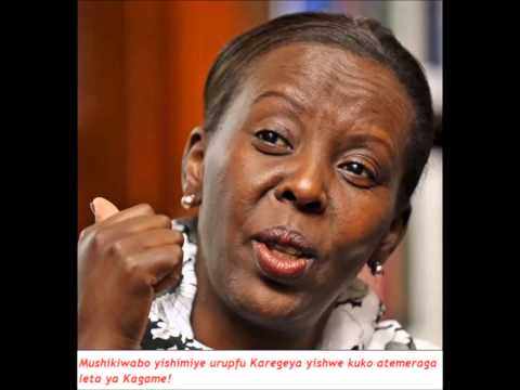 abanyarwanda bose bari hanze bagomba gupfa urwa Karegeya Mushikiwabo