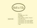 b&b in villa montefalco