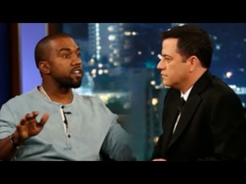Kanye West On Jimmy Kimmel-- Did They Kiss And Make Up?