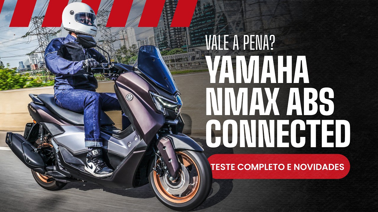 A YAMAHA NMAX ABS CONNECTED VALE A PENA? | Teste completo e novidades