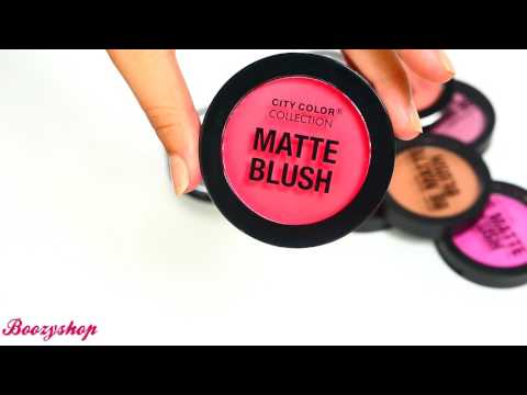 City Color City Color Matte Blush Deep Coral City Color City Color Matte Blush Deep Coral