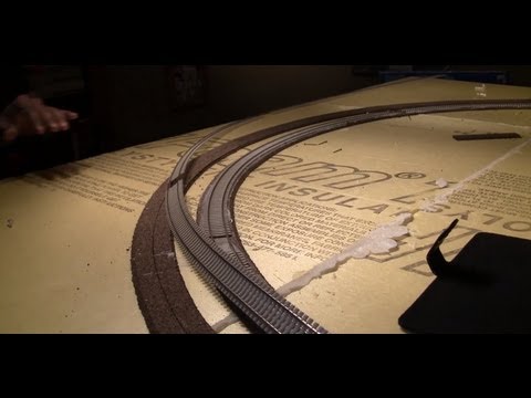 how to lay n gauge track