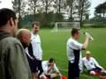 Strollers vs Cabrerra - 27/9/08 - half-time team-talk