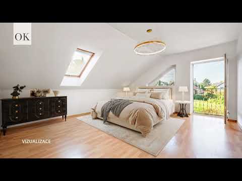 Video Prodej rodinné vily s bazénem, letní terasou, velkou zahradou a soukromým sportovištěm v Brandýse