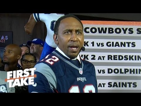 Video: Stephen A. predicts every game of the Cowboys' 2019 season in front of Cowboys fans | First Take