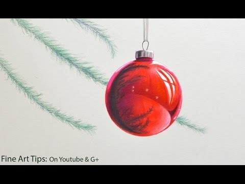 how to draw xmas decorations
