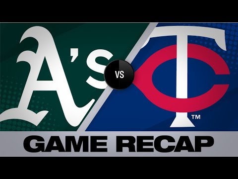 Video: Davis lifts A's with go-ahead RBI in 6th | A's-Twins Game Highlights 7/19/19