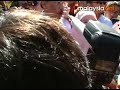 Crowd shouts 'reformasi' as Anwar votes
