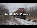 QGRY (Quebec & Gatineau) GP38 on CP Rail Freight Train (HD)