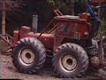 County Highland Bear and Valmet tractor County Highland Bear and Valmet tractor