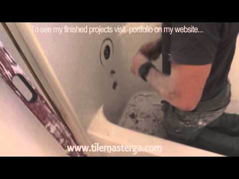 how to remove tub drain with no x