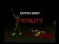 mortal kombat armageddon Arcade Reptile
