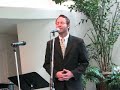 Matt Alber at Unity Church Santa Barbara March 29th, 2009. Matt came up to sing at Dorian and Pete's wedding on March 28th and then sang at church the next day. Matt has an outstanding voice, a humble spirit, and is easy on the eyes. This is the first song he did at the 9am service, and he was outstanding on this beautiful standard. Santa Barbara and Unity Church are blessed to have this kind of talent in our midst! www.mattalber.com