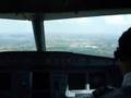 Airbus a320 Landing at Santa Genoveva