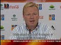 Ronald Koeman: Sporting es una mierda