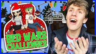 CAROL SINGING CHALLENGE!? | Bedwars Challenges #34 | With NettyPlays