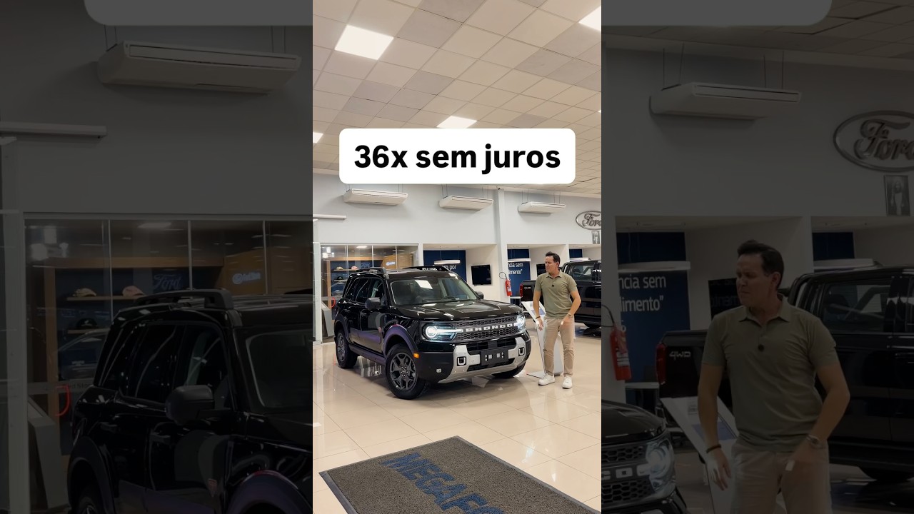 36x sem juros. Pode passar no buraco sem dó que não quebra!