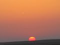 Zonsopgang in de Sahara. Zonsopgang in de Sahara.
