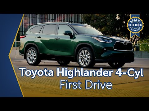 2023 toyota highlander 4 cyl  first drive