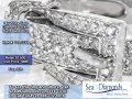 Diamond Buckle Ring 1/2 carat, 14k White Gold Diamond Buckle Ring 1/2 carat, 14k White Gold