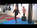 Women's Kickboxing Kicks : Women's Kickboxing: Crescent Kick