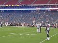 Houston Texans-New Orlean Saints, pregame