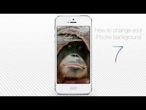 how to fit ios 7 wallpaper