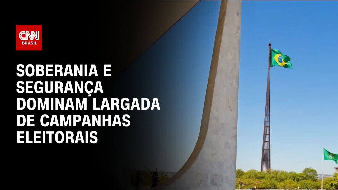 Eleições 2026: Soberania e segurança dominam largada de campanhas | CNN PRIME TIME